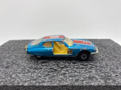 1971 Matchbox Superfast No.51 blue Citroen S.M. by Lesney in