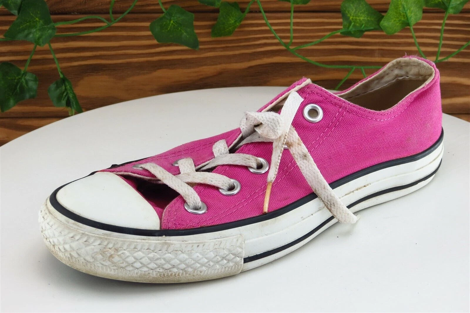 Scarpe basse rosa Converse All Star taglia 6 M tessuto donna