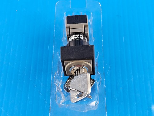 NEW Fuji Electric AH165-2YJ2A11A Selector Switch, Key Operated, AH1652YJ2AA - Picture 6 of 7