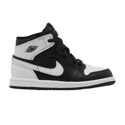 Air Jordan 1 High OG (TD) FD1413 010 Black/White New Kids Size 10c - Picture 1 of 7