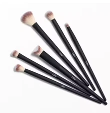 Lithe~Everyday 6 Piece Brush Set Highlighter Concealer Eyeshadow Crease FREESHIP