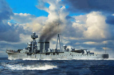 1/700 Trumpeter HMS Calcutta British Light Cruiser