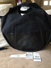 100% Guaranteed Authentic New Yohji Yamamoto Y’s Black Cotton Handbag Japan