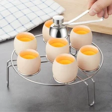 Stainless Steel Egg Topper Cutter Shell Opener Scissors Tool for Home Kitchen