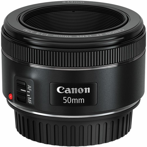 Canon EF 50mm f/1.8 STM Lens - Video Kit + Color Filter - 32GB Accessory Kit - Picture 2 of 10