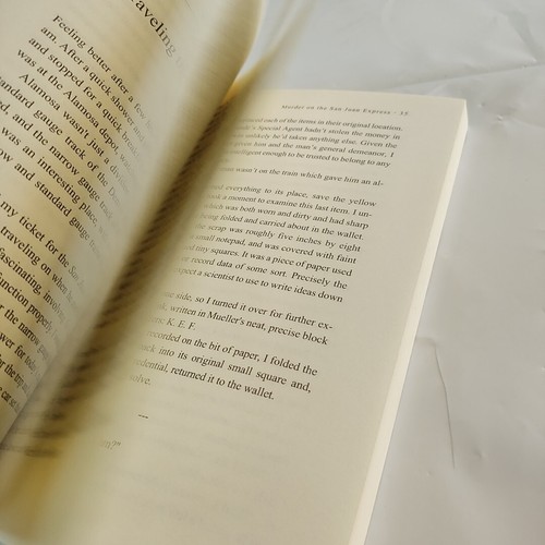 Murder On The San Juan Express: An Agent Nelson Paine Mystery by Sivils KC Book - Picture 13 of 14