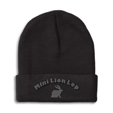 Beanies for Men Mini Lion Lop Winter Hats for Women Acrylic Skull Cap 1 Size
