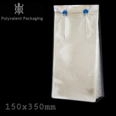 150 mm x 350 mm Snappy Bags, Heißsiegelbeutel, Backensiegelung, Baguettes Brot Cafe Feinkost