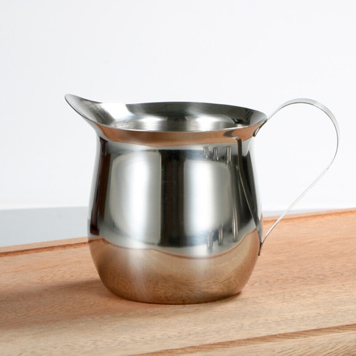 2/3/5/8oz Stainless Steel Milk Frothing Jug Coffee Frother Pitcher Mug Small/Big - Picture 4 of 12