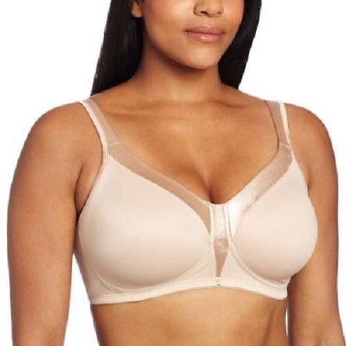 Playtex Women's 18 Hour Sensational Sleek Wirefree Full Coverage Bra , Nude - Picture 1 of 2