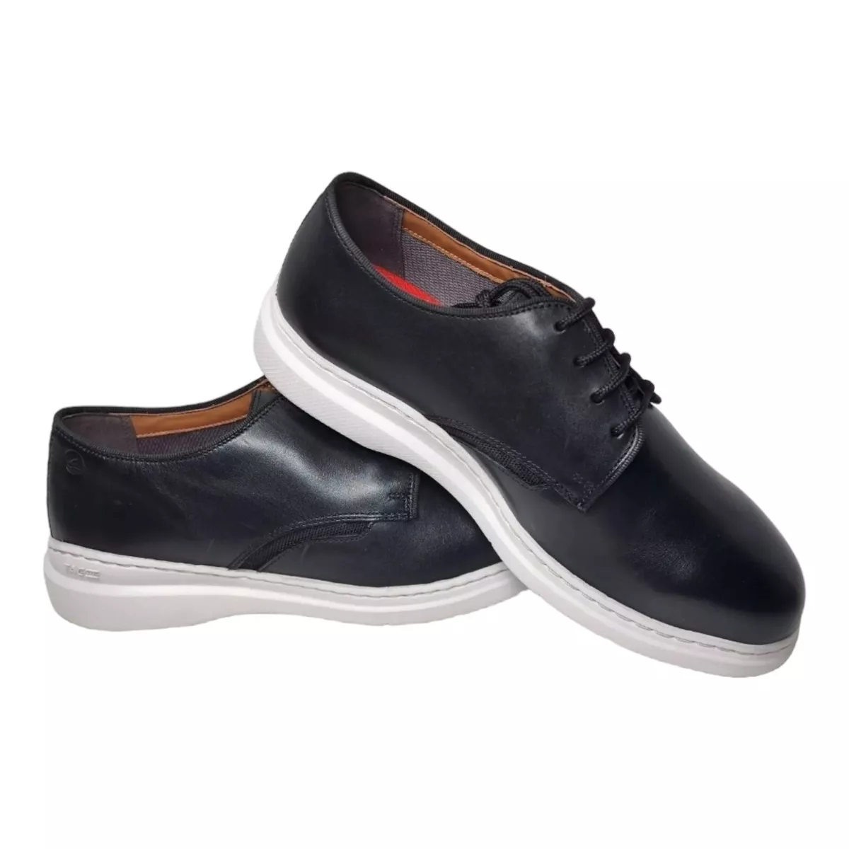 Clarks black and white shoes sale