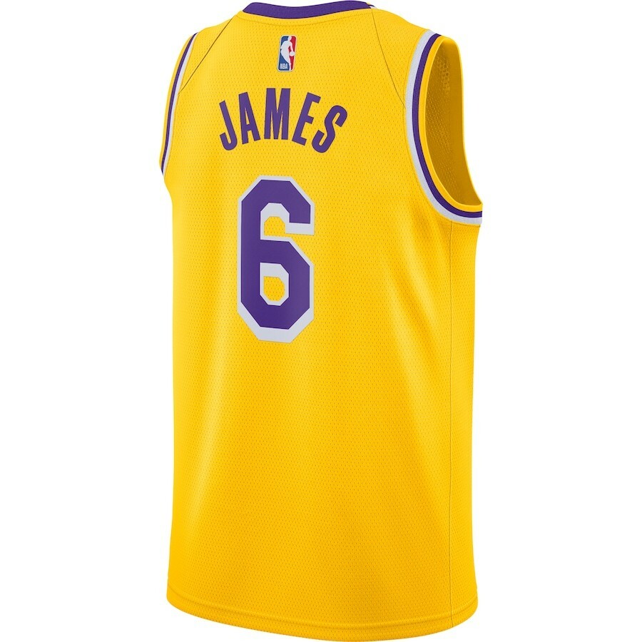 XLarge - Los Angeles Lakers NBA Nike LeBron James Swingman