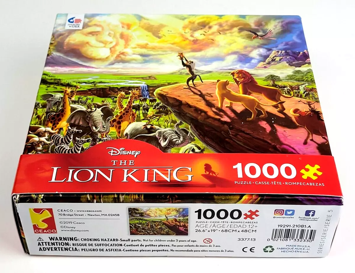 Lion king 2024 puzzle 1000