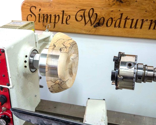 Mandril de vacío para tornear madera en un torno de madera - Imagen 5 de 12