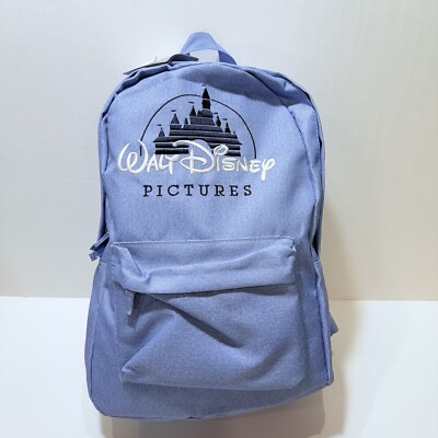 Walt Disney Pictures Backpack (Light Blue) Disney Parks Walt Disney Pictures Backpack Light Blue New | eBay main image 2