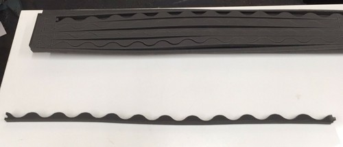 Flat Roof Edge Trim 20-Pack Corrugated Roof Infill Strips - Closed Cell Foam For Sealing Roof Sheet Ends Metal Roof Foam - Foto 5