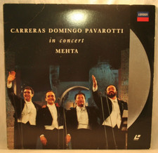 Laserdisc z  Carreras Domingo Pavarotti  In Concert  Mehta