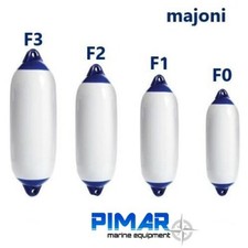 PARABORDO MAJONI - PARABORDI PROTEZIONE BARCA - VARIE MISURE- BIANCO TESTA BLU
