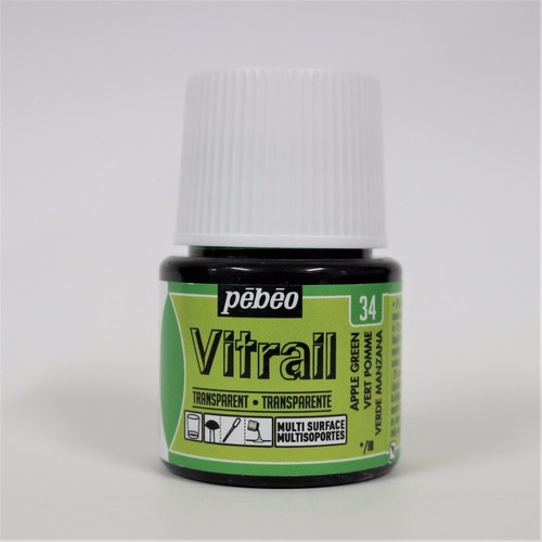 PEBEO VITRAIL - GLASS PAINTS - 45ml and 250ml Bottles - Huge Color Range - Picture 35 of 41