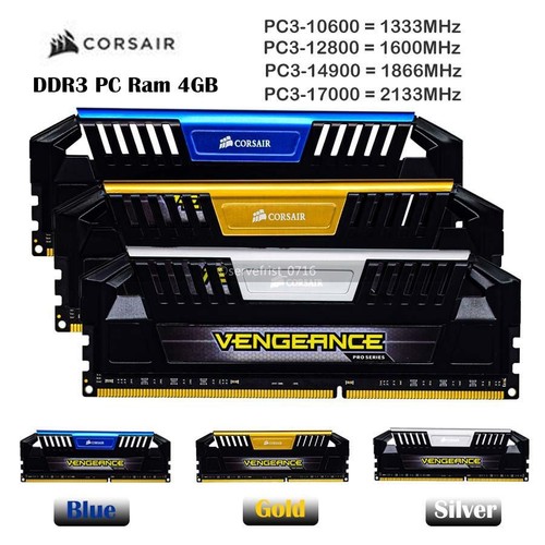 CORSAIR Vengeance Pro 4GB (2x4GB) 240Pin DDR3 1333 1600 1866 MHz Desktop Memory - 第 1/12 張圖片