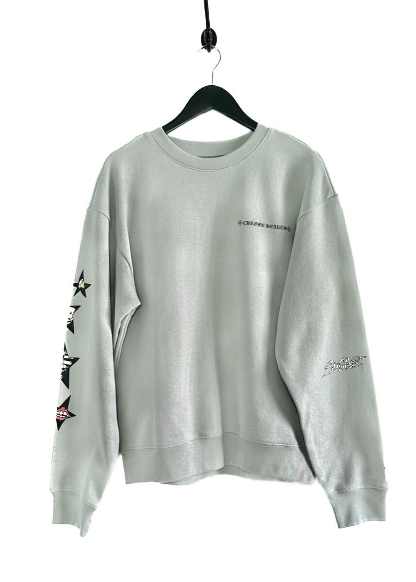 Chrome Hearts X Matty Boy Suggest Star Printed Grey Chrome Hearts X Matty Boy Suggest Star Printed Grey