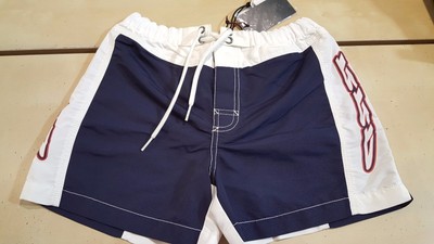 Costume da mare bambino a pantaloncino RRD bianco e blu 131690 | eBay