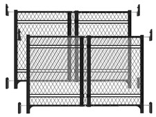 Doorway 42W Series Dog and Baby Gate 2-Pack, Indoor Outdoor, Won'T Rust or Fade,