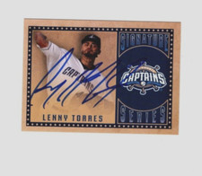 Lenny Torres signed autographed 2022 Lake County Captains card d