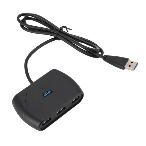 4 Port USB 3.0 Hub With LED Indicator Micro USB Powered 5Gbps 4 Port USB Hub NEW - Afbeelding 8 van 12