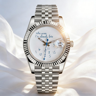 Tnadorio New 36mm/39mm White Dial No logo NH35A Automatic Mechanical Men Watch
