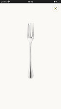 Christofle ALBI silver plated large serving fork bnib
