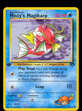 Pokemon TCG - Gym Challenge - 1ST Edition - Misty's Magikarp 88/132 - NM on eBay
