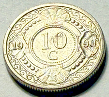 Coin Netherlands Antilles 10 Cents 1990 KM34