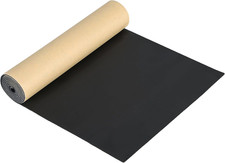 Sponge Neoprene with Adhesive Foam Rubber Sheet 1/8  Thick X 12  Wide X 54  Long