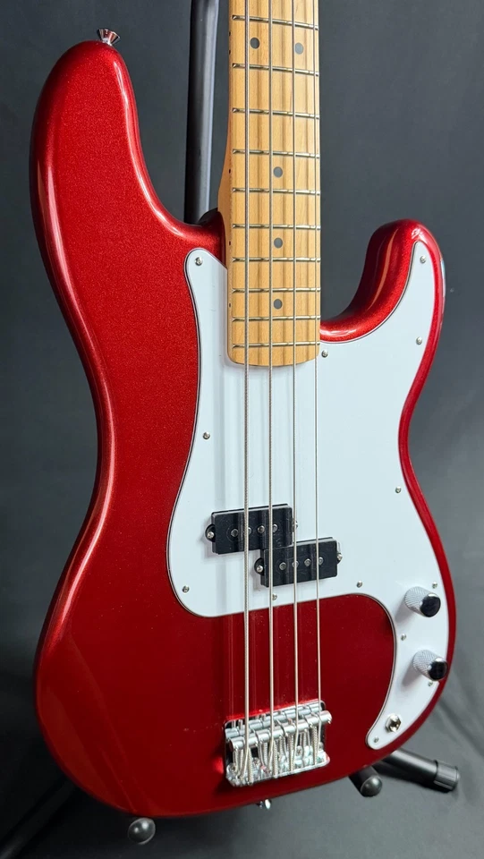 Fender Standard Precision Bass (2025) 4-String Bass Guitar Candy Cola Finish - Image 3 of 4