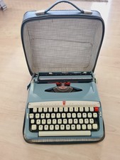 Brother de Luxe Schreibmaschine Top Zustand Koffer Vintage 60er 70er Jahre Retro