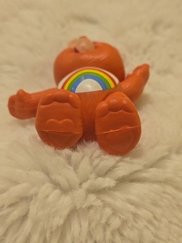 Vintage Care Bears Cheer Bear bewegliche Figur hat Ware * schneller Versand lesen - Bild 7 von 8