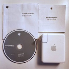 Apple Airport Express Base Station Model A1264 Installation Disk & Set Up Guide