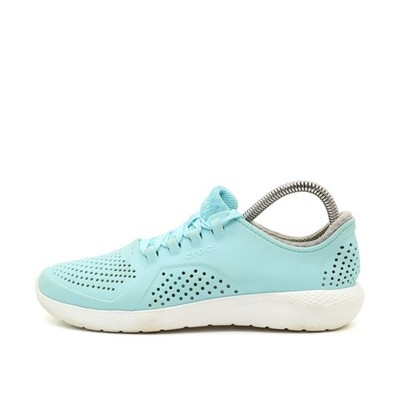 Crocs Damen LiteRide Sneaker Schnürschuh türkis Low-Top Atmungsaktiv EU 36-37