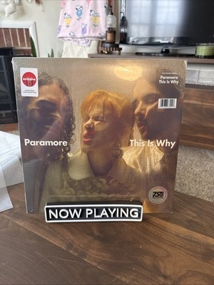 This Is Why by Paramore Record, 2023 Exclusive Limited Edition Gold Vinyl