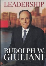 Rudy Giuliani Leadership Signed Copy