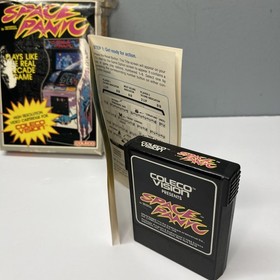 Space Panic Coleco Vision Complete In Box w/Manual Video Game Coleco