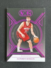 Alperem Sengun 2024-25 Panini Noir Icon Edition Purple 13/25 #109