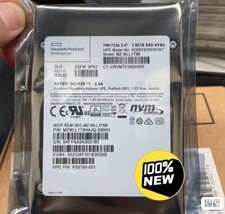Samsung PM1723b 1.92TB HPE SSD U.2 NVME MZWLL1T9HAJQ-000H3