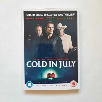 Cold in July DVD (2014) Michael C. Hall, Mickle (DIR) cert 15 (with Slipcase)