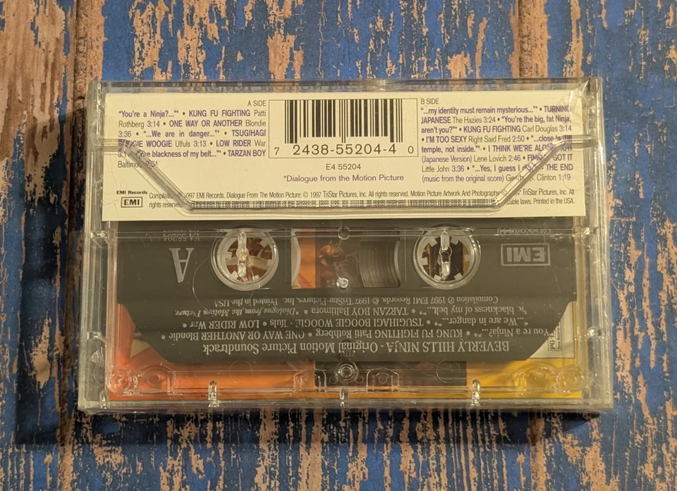 Beverly Hills Ninja Movie Soundtrack (1997 Cassette) 90s Chris Farley - Sealed - Image 2 of 4