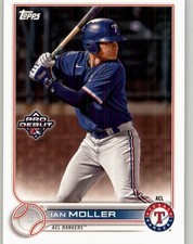 2022 Topps Pro Debut Ian Moller #PD-5 ACL Rangers