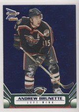 2003-04 Pacific Prism Blue 96/325 Andrew Brunette #51 0q3