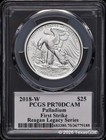 2018-W $25 Palladium American Eagle PCGS PR70DCAM First Strike - Reagan Legacy — photo 2
