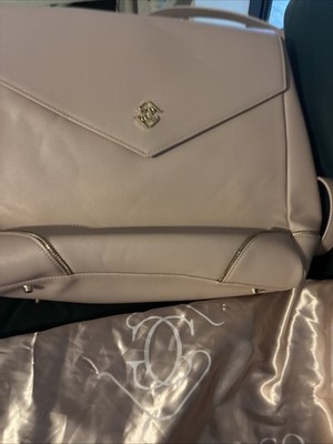 Glass Ladder & Co Diana Large Convertible Backpack/Crossbody Bag Blush With Dust